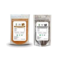 Kit: Cúrcuma em pó 200g + Pimenta Preta em pó 200g