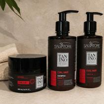 Kit curl para cabelos cacheados salvatore