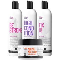 Kit Curly Care - Highcondition Marshmallow Fixu E Bestrong