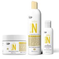 Kit Curly Care Linha N Ativad Masc E Mix Óleo Antiporosidade