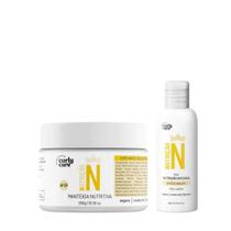 Kit Curly Care Linha N Manteiga e Mix Oleos Nutrição Intensa