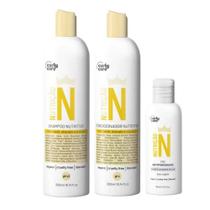 Kit Curly Care Linha N Shamp Condic Mix Oleo Antiporosidade