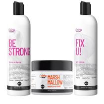 Kit Curly Care - MarshMallow - Fix U! e Be Strong 300ml