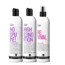 Kit Curly Care No Spume + Água Termal Revival