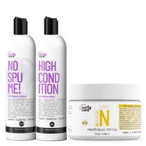 Kit Curly Care No Spume + Manteiga Nutritiva