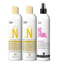 Kit Curly Care Nutrição + Água Termal Revival