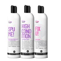 Kit Curly Care Spume + Gel Creme Fix U