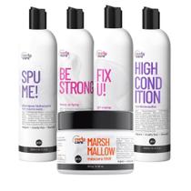 Kit Curly Care Spume Highcondition Marshmallow Fixu Bestrong