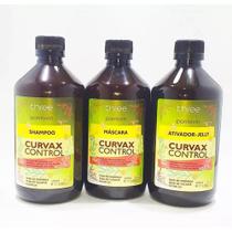 Kit Curvax Control Cachos Pantovin- 500 ml