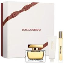 Kit D o l c e & G a b b a n a The One Feminino ( Perfume EDP 75ml + Body Lotion 50ml + Travel Size 10ml )