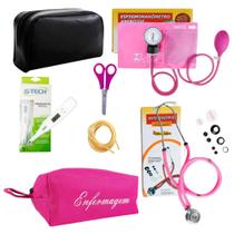 Kit da Enfermagem Premium com Necessaire e Acessórios