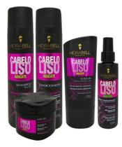 Kit da Hidrabell Cabelo Liso Abacate (5 produtos)