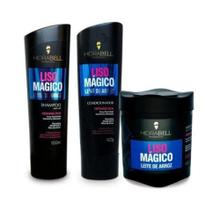 Kit da Hidrabell Liso Mágico - Shampoo e Condicionador + Máscara