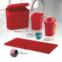 Kit da Su 4 pçs - VERMELHO MAÇÃ DO AMOR