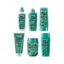 Kit Dabelle Cacho Onda Shamp+Cond+Masc+Cr Pent+Gelat+Oleo Cr