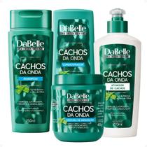 Kit DaBelle Cachos Da Onda: Shampoo 250ml, Condicionador 200ml, Máscara 400g e Ativador de Cachos 270ml Kit DaBelle Cachos Da Onda: Shampoo 250ml, Condicionador 200ml, Máscara 400g e Ativador de Cachos 270ml