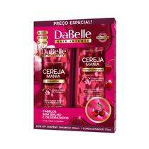 Kit Dabelle Cereja Mania Shampoo 250ml Condicionador 175ml Kit Dabelle Cereja Mania Shampoo 250ml Condicionador 175ml