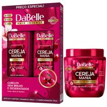 Kit DaBelle Cereja Mania: Shampoo 410ml e Condicionador 175ml + Máscara de Hidratação 400g Kit DaBelle Cereja Mania: Shampoo 410ml e Condicionador 175ml + Máscara de Hidratação 400g