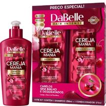 Kit DaBelle Cereja Mania Shampoo e Condicionador + Creme para Pentear Kit DaBelle Cereja Mania Shampoo e Condicionador + Creme para Pentear