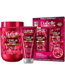 Kit DaBelle Cereja Mania Shampoo e Condicionador + Óleo em Creme + Máscara de Hidratação Kit DaBelle Cereja Mania Shampoo e Condicionador + Óleo em Creme + Máscara de Hidratação