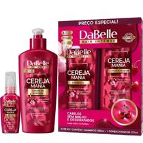 Kit DaBelle Cereja Mania Shampoo e Condicionador + Óleo Reparador + Creme para Pentear