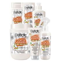Kit Dabelle Coco Poderoso Liberado Tratamento Capilar Vegano Ação Hidrata e Nutre Kit Dabelle Coco Poderoso Liberado Tratamento Capilar Vegano Ação Hidrata e Nutre