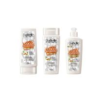 Kit Dabelle Coco Poderoso Shampoo+Cond+Creme Pentear Kit Dabelle Coco Poderoso Shampoo+Cond+Creme Pentear