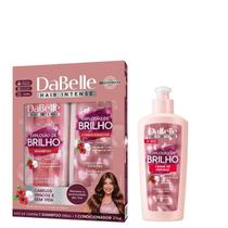 Kit DaBelle Explosão de Brilho Sh 250ml+Cond 175ml+Cr Pentear 270g