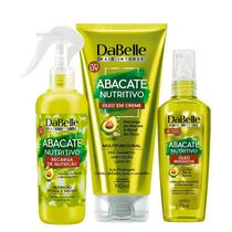 Kit DaBelle Hair Abacate Nutritivo Estrelas (3 produtos)