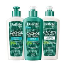 Kit Dabelle Hair Cachos da Onda Creme + Ativador + Gelatina Líquida 270ml