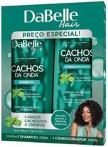 Kit DaBelle Hair Cachos da Onda Gel de Babosa e Óleo de Oliva Shampoo 250ml + Condicionador 200ml