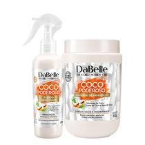 Kit DaBelle Hair Intense Coco Poderoso Máscara 800g + Fluido Hidratante (2 produtos)