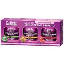 Kit DaBelle Hair Intense Meu Cronograma Perfeito - 3 Máscaras 400g