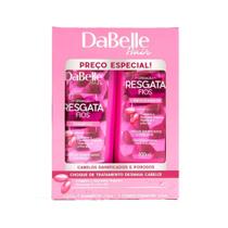Kit Dabelle Hair Shampoo + Condicionador Resgata Fios 450ml Kit Dabelle Hair Shampoo + Condicionador Resgata Fios 450ml