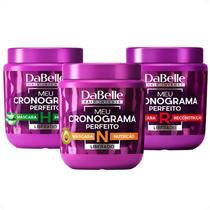 Kit DaBelle Meu Cronograma Perfeito: Máscaras Hidratação, Nutrição e Reconstrução Kit DaBelle Meu Cronograma Perfeito: Máscaras Hidratação, Nutrição e Reconstrução