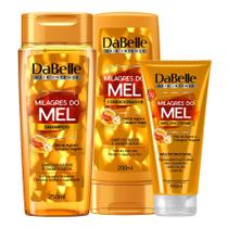 kit Dabelle Milagres do mel Shampoo Condicionador Òleo em creme kit Dabelle Milagres do mel Shampoo Condicionador Òleo em creme