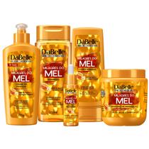 Kit Dabelle Milagres Mel + Shampoo 410ml Máscara 400g Néctar 60ml Tratamento 5 tens