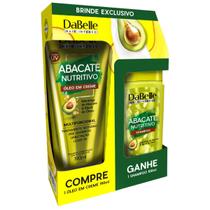 Kit Dabelle Óleo em Creme 190ml + Shampoo 100ml Abacate Nutritivo