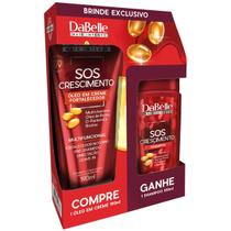 Kit Dabelle Óleo em Creme 190ml + Shampoo 100ml SOS Crescimento