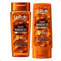 Kit DaBelle Óleo Mágico Blend 10 Óleos: Shampoo 250ml e Condicionador 200ml