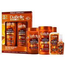 Kit DaBelle Óleo Mágico Blend 10 Óleos: Shampoo 410ml e Condicionador 175ml + Sabonete Líquido, Máscara e Finalizadores Kit DaBelle Óleo Mágico Blend 10 Óleos: Shampoo 410ml e Condicionador 175ml + Sabonete Líquido, Máscara e Finalizadores