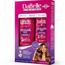 Kit DaBelle Resgata Fios: Shampoo 375ml e Condicionador 175ml Kit DaBelle Resgata Fios: Shampoo 375ml e Condicionador 175ml