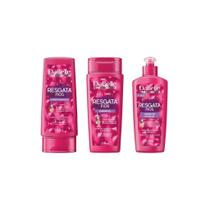 Kit Dabelle Resgata Fios Shampoo+Condicionador+Creme Pentear Kit Dabelle Resgata Fios Shampoo+Condicionador+Creme Pentear