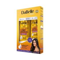Kit Dabelle Shampoo 375ml + Condicionador 175ml Liso Arrasador Kit Dabelle Shampoo 375ml + Condicionador 175ml Liso Arrasador