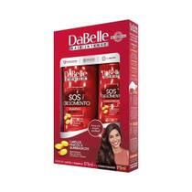 Kit Dabelle Shampoo 375ml + Condicionador 175ml SOS Crescimento