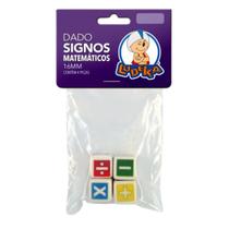 Kit Dados 16x16x16mm - Signos Matemáticos - Ludens Spirit Kit Dados 16x16x16mm - Signos Matemáticos - Ludens Spirit