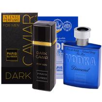 Kit Dark Caviar e Vodka Diamond - Paris Elysees Kit Dark Caviar e Vodka Diamond - Paris Elysees