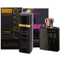 Kit Dark Caviar e Vodka Love - Paris Elysees Kit Dark Caviar e Vodka Love - Paris Elysees