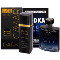 Kit Dark Caviar e Vodka Wild - Paris Elysees