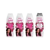 Kit Darling Tilia 3 Shampoos 350Ml + 1 Condicionador 350Ml